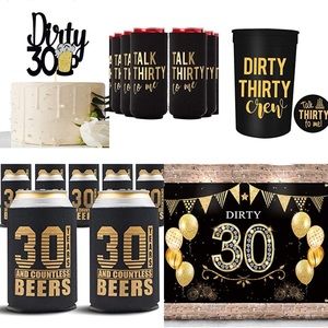 Dirty 30 Decor